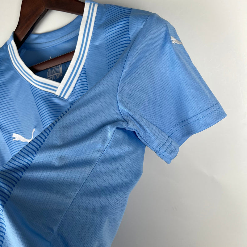 Camisa Manchester City I 23/24 - Feminina