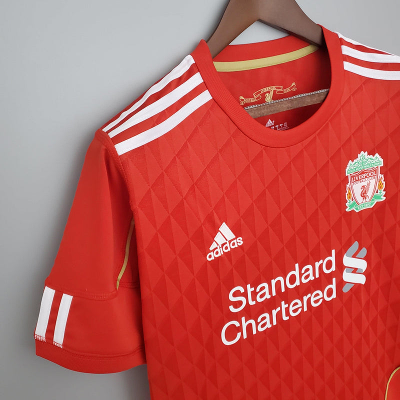 Camisa Retrô Liverpool 2010/11 Home