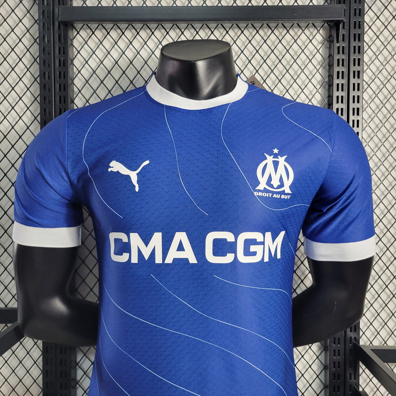 Camisa Olympique De Marseille 23/24 Versão Jogador